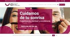 Desktop Screenshot of institutodentalinternacional.com